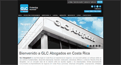 Desktop Screenshot of glcabogados.com